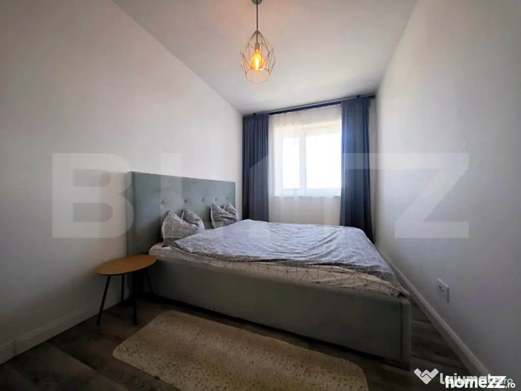 Apartament cu 3 camere, modern, etaj 11, balcon 7 mp