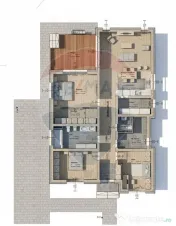 Casă cu 4 camere de vânzare, 130mp utili, teren 600mp i... 