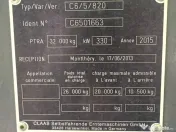 Combină Claas Lexion 750 TT, an de fabricatie 2015 