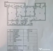FALEZA- 3 CAMERE DECOMANDAT ,ETAJ 7, CENTRALA GAZ, MOBILAT S