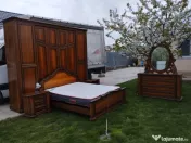 dormitor complet din lemn masiv 
