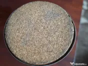 Pereche sfeșnice retro din lemn și crom, pentru lumânări groase (20 cm) 