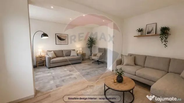 Apartament 2 camere semifinisat – Cartier ISR, Râșnov...