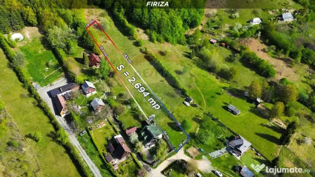 FIRIZA - parcela teren la VANZARE
