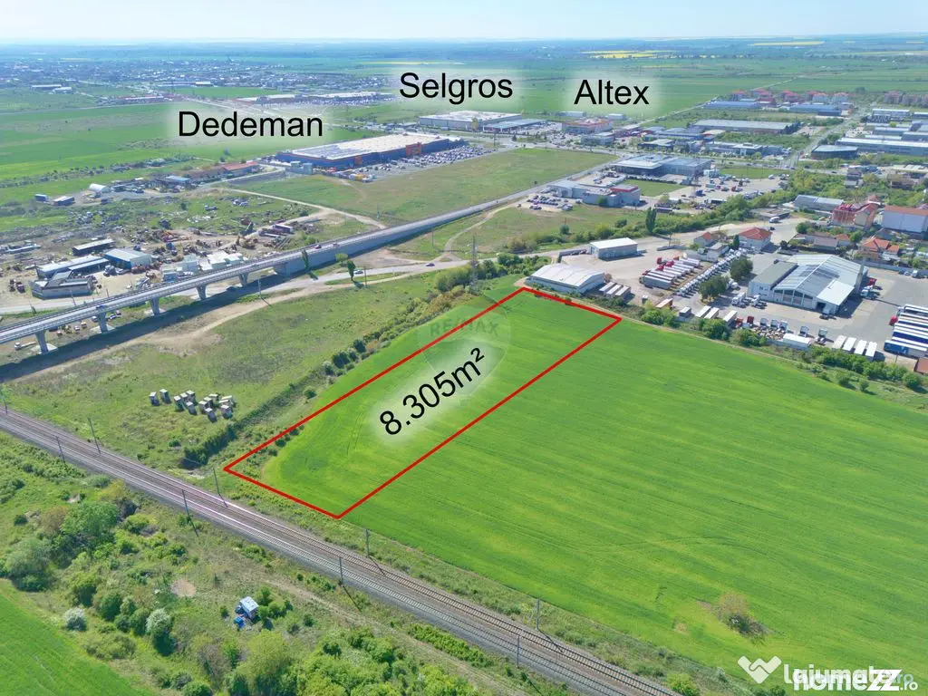 Teren 8,305mp - Strada Zoe, Micalaca, Arad