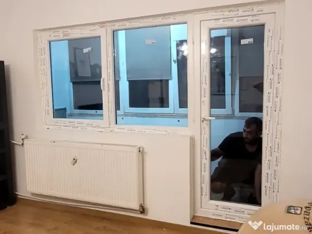Tamplarie PVC si aluminiu