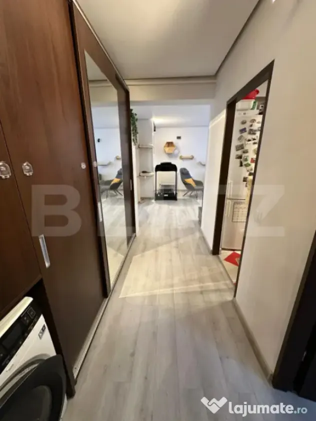 Apartament 2 camere, decomandat, 50 mp, AC, parcare, zona Er