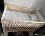 Patut bebelus cu saltea cocos 