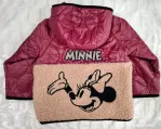 Geacă ZARA fata cu gluga impermeabila 4-5 ani (110 cm) NOUĂ Disney Minnie Mouse