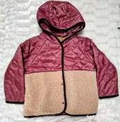 Geacă ZARA fata cu gluga impermeabila 4-5 ani (110 cm) NOUĂ Disney Minnie Mouse 