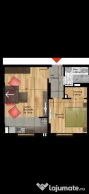 Berceni metrou biruinei studio parter parcare 