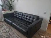 Canapea Ikea neagră 