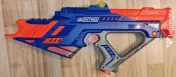 Pușca Nerf Vagabond și Pușca Nerf albastra cu mașinuțe 
