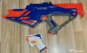Pușca Nerf Vagabond și Pușca Nerf albastra cu mașinuțe 