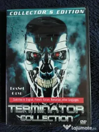 Boxset TERMINATOR, 6 filme, DVD-uri originale, subtitrate RO 