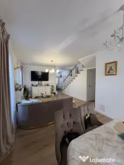 Casă modernă P+1, 145 mp utili, 4 dormitoare, complet mobi 