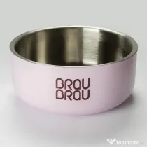 Bol Roz Mat BRAUBRAU pentru Câini și Pisici