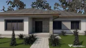 Casă modernă parter, zonă excelentă – 3 camere, teras? 