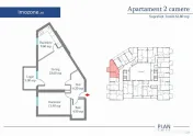 2 Camere, 62 mp, FINALIZAT | Metrou LANGA BLOC I COMISION... 