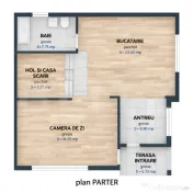 Casă modernă stil industrial, 120 mp utili, zona intrare B 