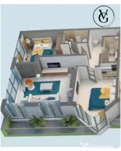 Apartament 3 camere - Alezzi Beach Resort 