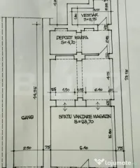 Spațiu comercial 100 mp– Ultracentral, zonă pietonală ? 