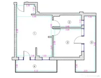 Apartament 2 camere, 44 mp, finisat, zona Donath 