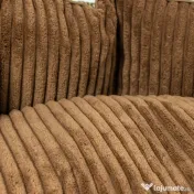 Pătuț Signature Round Mocha Mousse BRAUBRAU pentru Câini și Pisici 