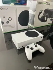 Vând pachet Xbox series S plus simulator de zbor VELOCITYONE. 