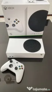 Vând pachet Xbox series S plus simulator de zbor VELOCITYONE. 