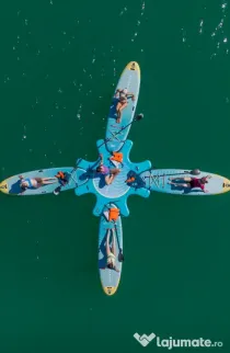 SUP Yoga Dock Stand Up Paddle si 4 SUP Aqua Marina