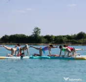 SUP Yoga Dock Stand Up Paddle si 4 SUP Aqua Marina 