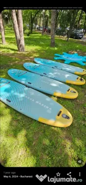 SUP Yoga Dock Stand Up Paddle si 4 SUP Aqua Marina 