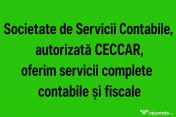 Oferim la prețuri accesibile Servicii Contabile pentru SRL, PFA si PFI 
