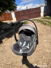 Cybex Balios S  Lava Grey 3 în , Scoica Cybex Cloud T + 