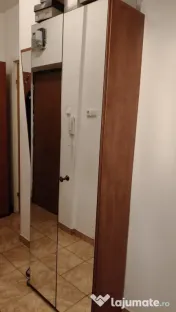 Mobila hol intrare cu dulap, cuier si oglinda 