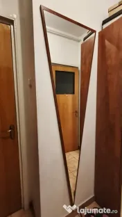 Mobila hol intrare cu dulap, cuier si oglinda 