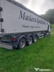 Cap tractor și bena 