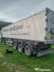 Cap tractor și bena 