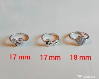 3 inele dama argint noi 