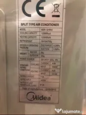 Aparat aer condiționat Midea Model MSR-12HRN1 