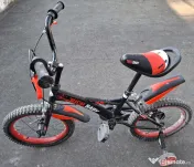Bicicleta Baieti 4-6 Ani, Roti 16 Inch, Frane C-Brake, Roti Ajutatoare,Rich Baby 