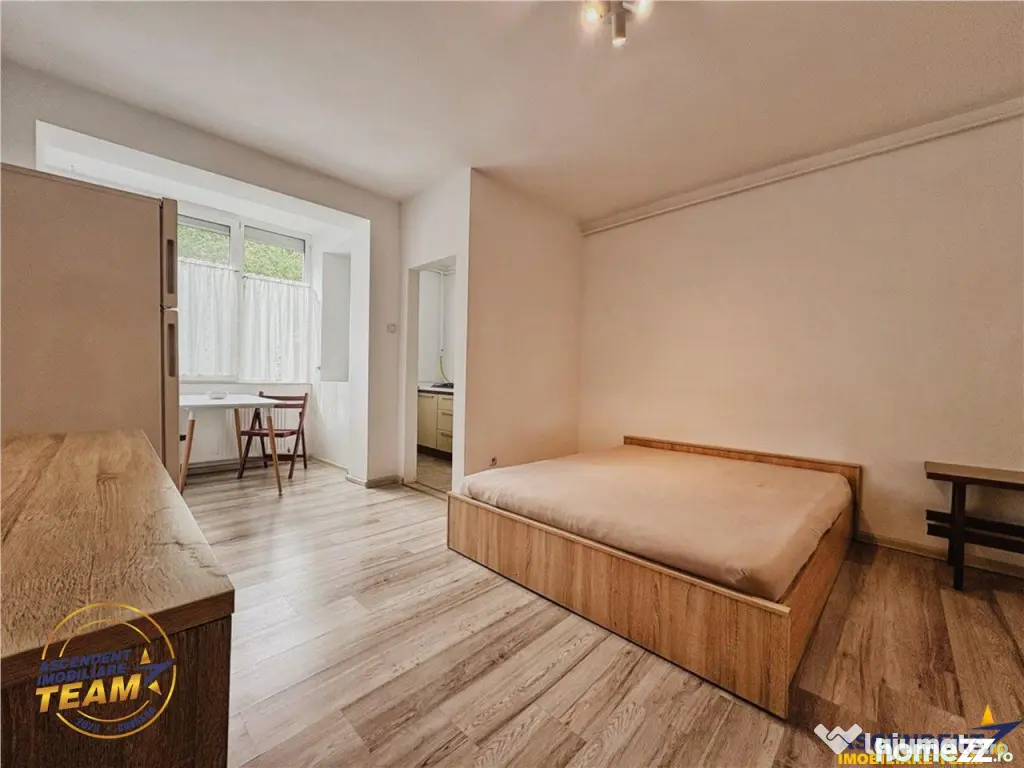 Investitie sigura: garsoniera in zona buna, acces rapid catr