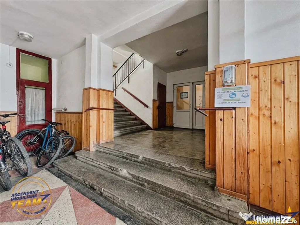 Investitie sigura: garsoniera in zona buna, acces rapid catr
