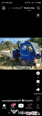 Nissan CABSTAR, cu macara 