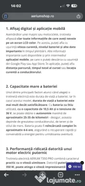 Se vinde trotineta electrică 