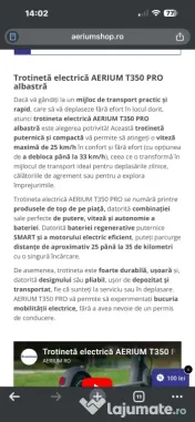 Se vinde trotineta electrică 