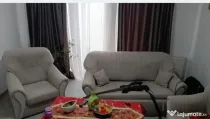 Canapea + 2 fotolii bej, set complet, stare foarte bună