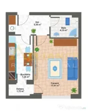 [Aparatorii Patriei] Garsoniera decomandata - Imobil nou 
