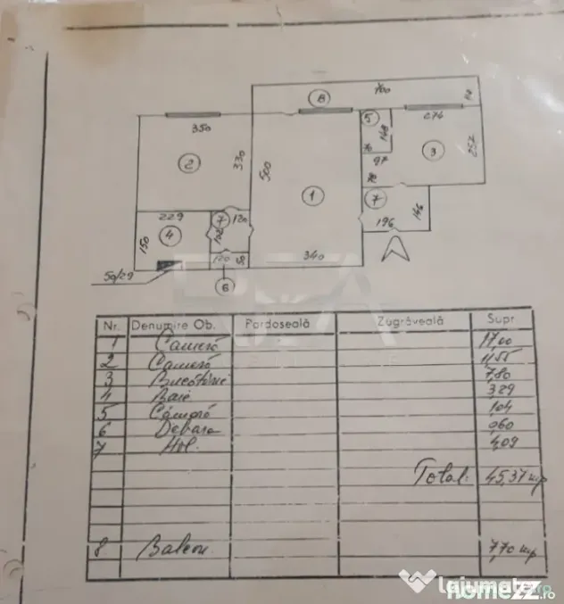 2 Camere- Nițu Vasile\Bulevardul Constantin Brancoveanu
